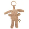Image de Jollein Train de Jeu pour bébé Bunny Riverside - À Suspendre - Jouet pour Poussette - Siège bébé - Accessoires de Poussette - Lapin