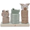 Image de Jollein 120-001-67090 Tour empilable en Bois, Caramel, Ash Green, Biscuit