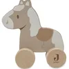 Image de Jollein 112-001-67103 Jouet en Bois sur Roues Cheval, Horse
