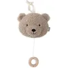 Image de Jollein Boîte à musique pour bébé Teddy Bear - Vert olive - Pendentif musical en tissu - Pour fille et garçon - Jouet musical pour bébé - Doudou avec musique
