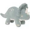 Image de Jollein Doudou Roarsome - 100% Polyester - 28 x 18 x 14 cm - Dinosaure, Bleu