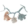 Image de Jollein Chaîne de poussette Roarsome - Dinos - Jouet pour poussette - Siège bébé - Accessoires de poussette