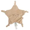 Image de Jollein Doudou Little Star pour bébé, motif de biscuit, 100% polyester, 25 x 25 cm
