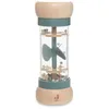 Image de Jollein Jouet de Pluie en Bois pour bébé à partir de 0 Mois - avec Scooter et Motif hélicoptère - Favorise Les Sens et la motricité - Vert lac/Beige