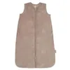Image de Jollein Gigoteuse Bébé - 90 cm - Velvet - Coton - 2.0 TOG - sans Manches - Certifiée Oeko-TEX - Gigoteuse Bébé - pour Le Printemps et l’Automne - Milky Coffee