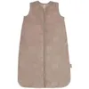 Image de Jollein Gigoteuse Bébé - 110 cm - Velvet - Coton - 2.0 TOG - sans Manches - Certifiée Oeko-TEX - Gigoteuse Bébé - pour Le Printemps et l’Automne - Milky Coffee