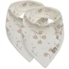 Image de JOLLEIN Bib Bandana bavoir Leafy Dreams 2 pcs