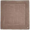 Image de Jollein Tapis de Jeu Bébé - Cloudy Rib - Milky Coffee - Pour Parc Bébé - 100x100 cm - Certifiée OEKO-TEX - Tapis d’Éveil