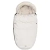 Image de Jollein Nid d’Ange - Embossed - Sand - Pour Poussette ou Landau - Doublure Polaire Douce - Ouverture Complète - Lavable à 30 °C