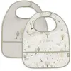 Image de Lot de 2 Bavoirs imperméable Tiny Park Multicolore