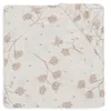 Image de Jollein Drap-Housse Jersey - pour Lit Junior - Leafy Dreams - 70/75x140/150cm - Drap-Housse en Coton - Certifiée Oeko-TEX