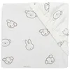 Image de Jollein Drap-Housse Jersey - pour Lit Junior - Miffy and Friends - 70/75x140/150cm - Drap-Housse en Coton - Certifiée Oeko-TEX