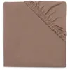 Image de Jollein Drap-Housse Jersey - pour Parc - Milky Coffee - 75x95cm - 100% Coton - pour Parc - Certifiée Oeko-TEX