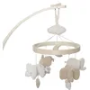 Image de Jollein Mobile Bébé - Elephant Tales - Avec Éléphants et Nuage - Mobile Doux pour Lit Bébé et Parc - Stimule les Sens et l’Attention - Cadeau de Naissance
