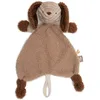 Image de Jollein Doudou Bébé - Chien Diego - Biscuit/Leather Brown - Peluche & Attache-Sucette - Ultra Doux - Doudou Bébé - Cadeau de Naissance - 29x20 cm