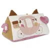 Image de Jollein Coussin d’Activités - Tiny Park - Coussin de Jeu Tummy Time - Avec Château, Miroir et Anneau de Dentition - Jouet Bébé - Jouet Sensoriel