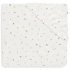 Image de Jollein Drap-housse en jersey - pour lit bébé - Pretty Picnic/Flower Drops - 60 x 120 cm - drap-housse en coton - certifié OEKO-TEX