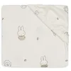 Image de Jollein Drap-housse en jersey - pour lit bébé - Miffy Family Farm - 60 x 120 cm - drap-housse en coton - certifié OEKO-TEX