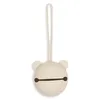 Image de Jollein Boîte à tétine en silicone - Warm Sand - sans BPA - pochette à tétine - Ø 7 cm - rangement tétine