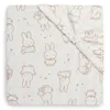 Image de Jollein Miffy Moments Drap-Housse en Jersey - 60 x 120 cm - pour lit bébé et lit d'enfant - 100% Coton - avec élastique - Miffy Moments Light Terra