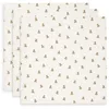 Image de Jollein Langes Coton Bébé - 70x70cm - Lot de 3 - Mini Teddy Bear