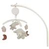 Image de Mobile Musical Lit Bébé - Support en Bois - Woolly