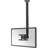 Image de Support décran pour plafond Neomounts FPMA-C100 25,4 cm (10) - 76,2 cm (30) réglable en hauteur, inclinable, mobile, rotatif noir