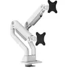 Image de Neomounts Support de table pour écran DS70S-950WH2 2 Écran(s) 43,2 cm (17) - 88,9 cm (35) noir réglable en hauteur, inclinable, mobile, rotatif