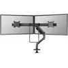 Image de Neomounts Support de table pour écran DS75S-950BL2 2 Écran(s) 43,2 cm (17) - 68,6 cm (27) noir inclinable, rotatif, mobile, réglable en hauteur