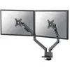 Image de Neomounts Support de table pour écran DS70-250BL2 2 Écran(s) 43,2 cm (17) - 81,3 cm (32) noir réglable en hauteur, inclinable, mobile, rotatif