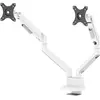 Image de Neomounts DS70-250WH2 Support de table pour écran 2 Écran(s) 43,2 cm (17) - 81,3 cm (32) blanc inclinable, mobile, rotatif, réglable en hauteur