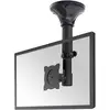 Image de Neomounts Support décran pour plafond FPMA-C025BLACK 1 Écran(s) 25,4 cm (10) - 76,2 cm (30) noir inclinable, support de plafond, rotatif, réglable en hauteur