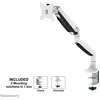 Image de Neomounts Support de table pour écran NM-D750WHITE 1 Écran(s) 25,4 cm (10) - 81,3 cm (32) blanc inclinable, mobile