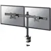 Image de Neomounts FPMA-DCB100DBLACK Support de table pour écran 2 Écran(s) 25,4 cm (10) - 68,6 cm (27) noir mobile, rotatif, inclinable, réglable en hauteur