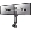 Image de Neomounts FPMA-D860DBLACK Support de table pour écran 2 Écran(s) 25,4 cm (10) - 68,6 cm (27) noir mobile, rotatif, inclinable, réglable en hauteur