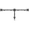 Image de Neomounts DS60-600BL3 Support sur pied pour écran 3 Écran(s) 25,4 cm (10) - 68,6 cm (27) noir réglable en hauteur, inclinable, mobile, sur pied