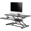 Image de Neomounts NS-WS300BLACK Poste de travail de bureau assis-debout Plage daltitude: 11 à 51 cm noir