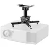 Image de Neomounts CL25-530BL1 Support plafond pour projecteur support de plafond, rotatif, inclinable, mobile noir