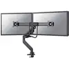 Image de Neomounts Support de table pour écran DS75-450BL2 2 Écran(s) 43,2 cm (17) - 81,3 cm (32) noir, noir/bleu réglable en hauteur, inclinable, mobile, rotatif