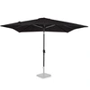 Image de Parasol Rosolina 2,8x2,8m   Parasol inclinable carré | Anthracite/noir