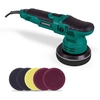 Image de Polisseuse double action 650W - 125mm | 7 éponges de polissage incl.