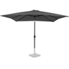 Image de Parasol Rosolina 280x280cm - Parasol de jardin haut de gamme | Gris