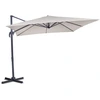 Image de Parasol cantilever Pisogne 300x300cm - Premium parasol | Beige