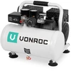 Image de Compresseur d'air silencieux PRO - 57,5dB | 6 L - 8 bar - 750W - Blanc