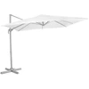 Image de Parasol cantilever Pisogne 300x300cm - Premium parasol | Blanc