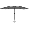 Image de Parasol Iseo 460x270cm - Parasol Premium | Gris