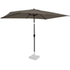 Image de Parasol Rapallo 200x300cm - Parasol rectangulaire Premium | Taupe