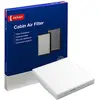 Image de Filtre d'habitacle DENSO (DCF573P) Filtre à pollen multicouche avec chambre de rétention, bloque les particules nocives entrant dans la voiture, large compatibilité - Produit de qualité OE
