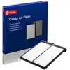 Image de DENSO Filtre d'habitacle (DCF578P) Filtre à pollen multicouche avec chambre de rétention, bloque les particules nocives entrant dans la voiture, large compatibilité - Produit de qualité OE