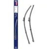 Image de DENSO Kit de balais d'essuie-glace plats (DF-096) Contient 2 pièces pour véhicule avec volant gauche. 630/550mm, silencieux, durable avec design aérodynamique - Essuie-glace OEM avec 2 ans de garantie
